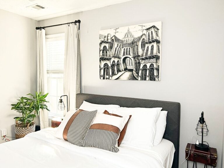 How I Turned a Basic Guest Bedroom Into a Cozy Retreat