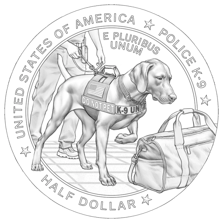 The U.S. Mint just revealed 6 new designs for coins coming in 2027 — and they’re all about working dogs