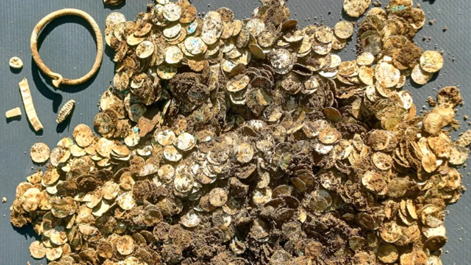 He Went Searching With a Metal Detector and Found Thousands of 1,000-Year-Old Coins