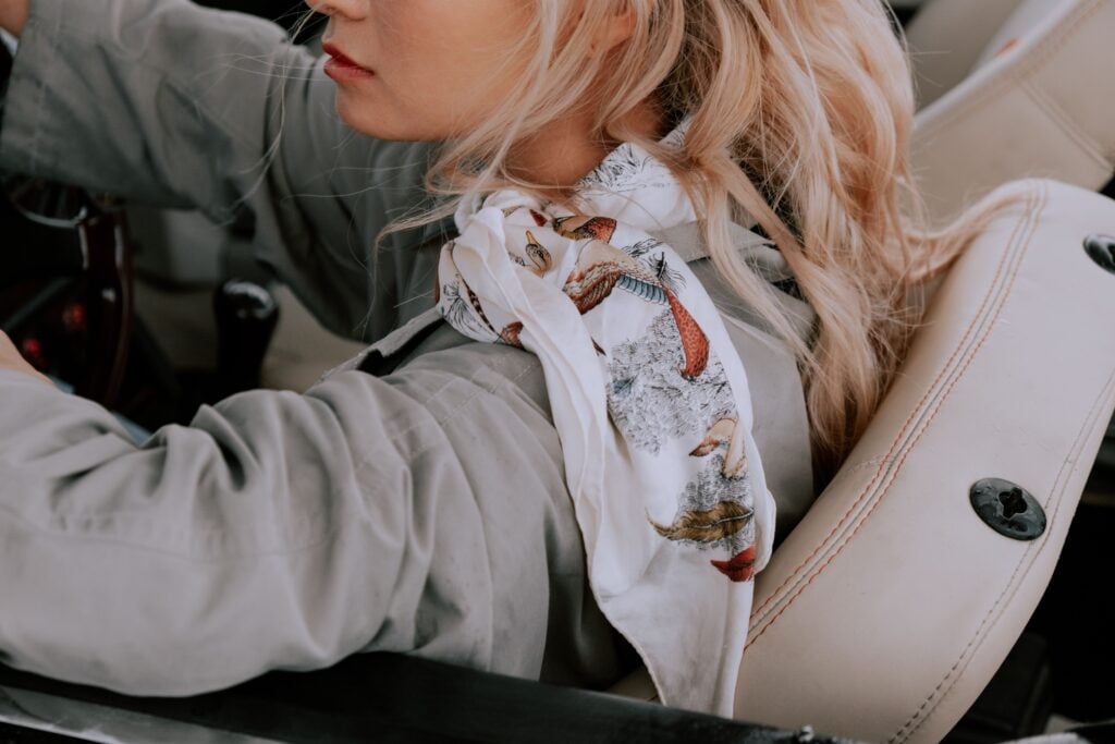 Silk Square Scarves