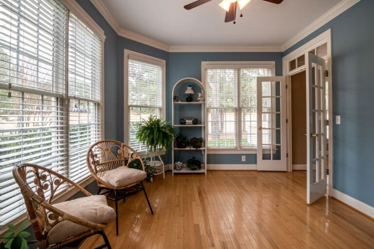 inside a room in house
