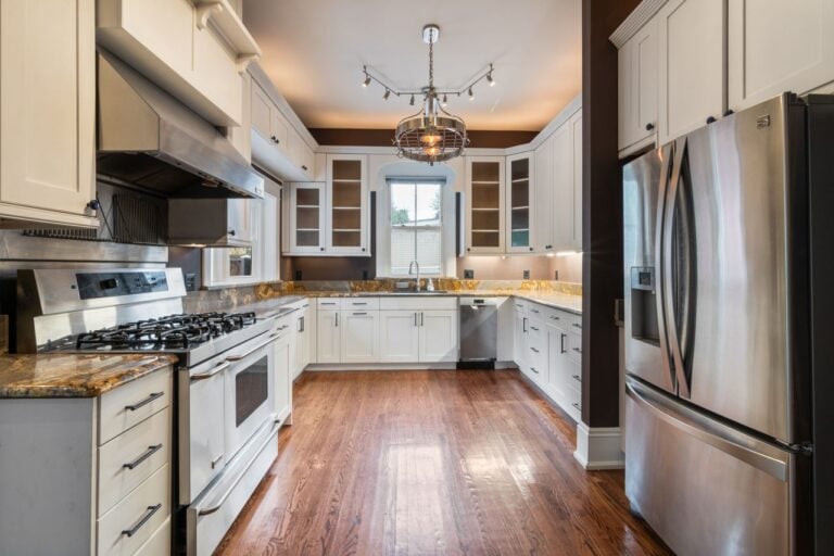 inside kitchen