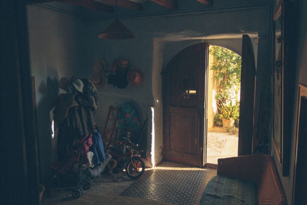 A Cluttered Entryway