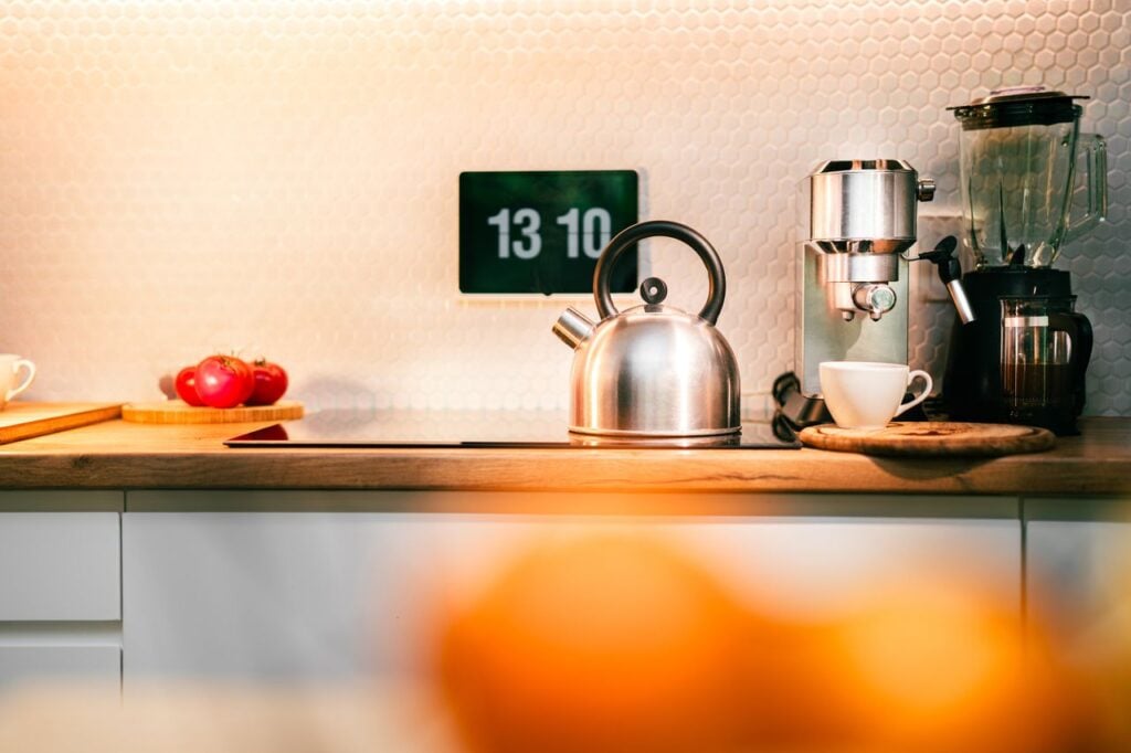 appliances on countertop