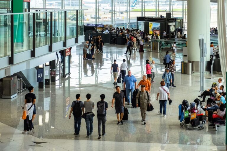 people in the airport