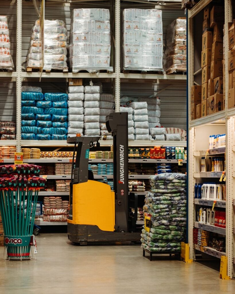 inside costco store