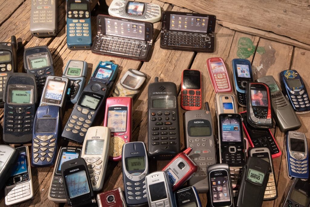 Old Cell Phones