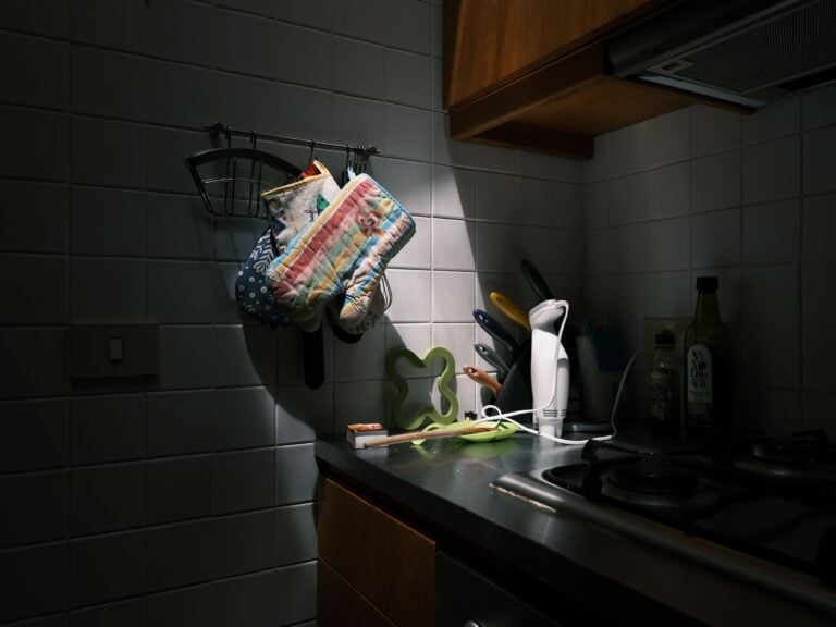 Behind the Stove