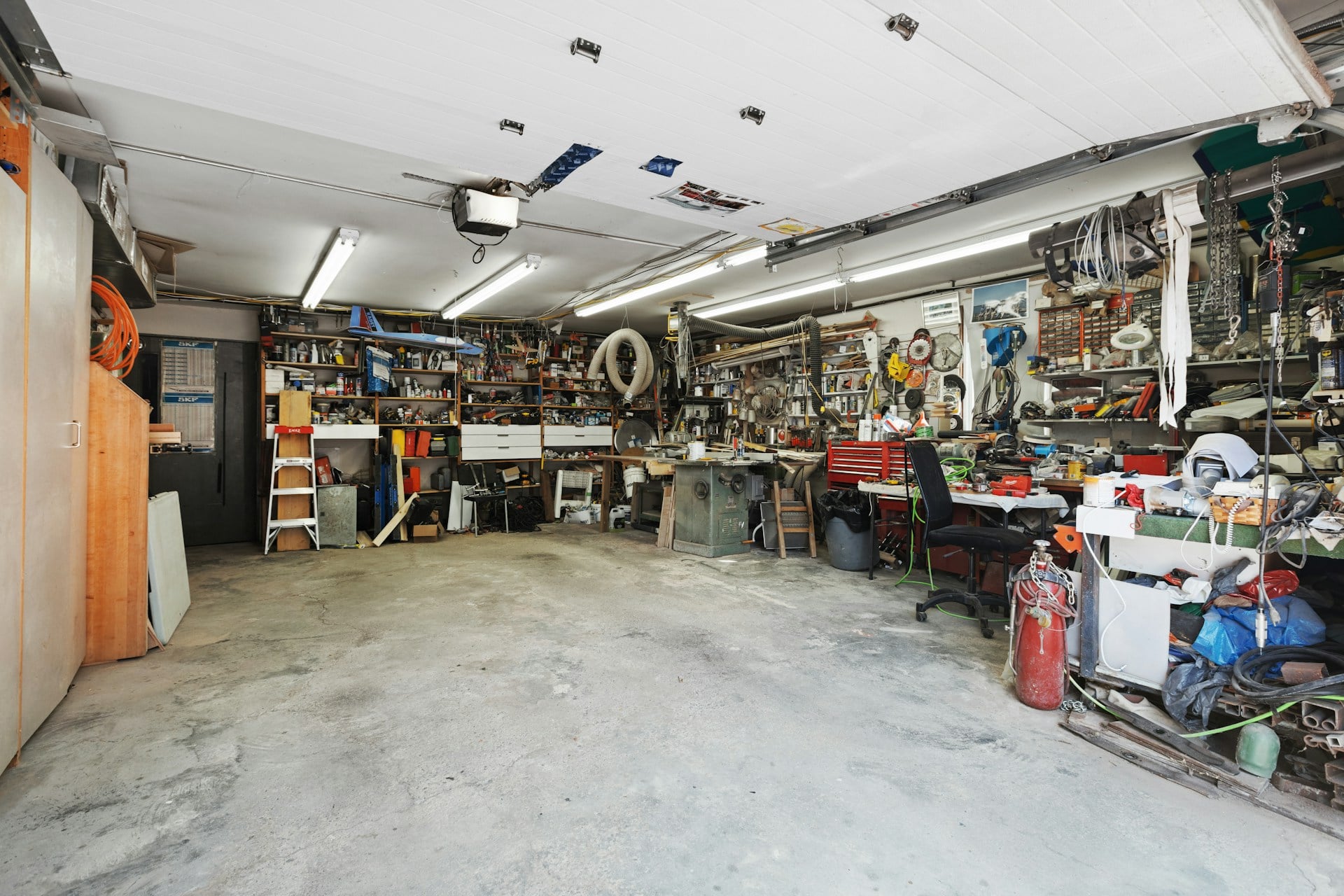 garage area
